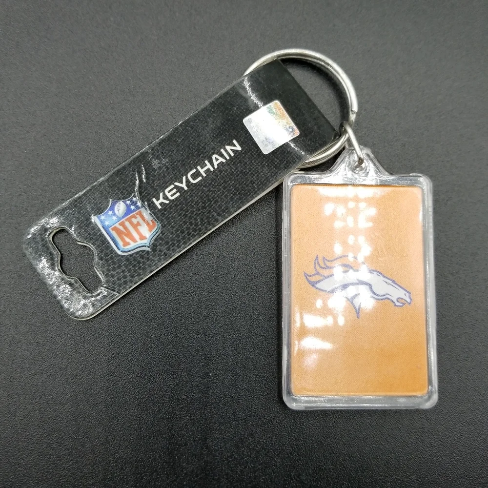 Denver Broncos Small Keychain NFL Fan Shop Fan Gear Football New